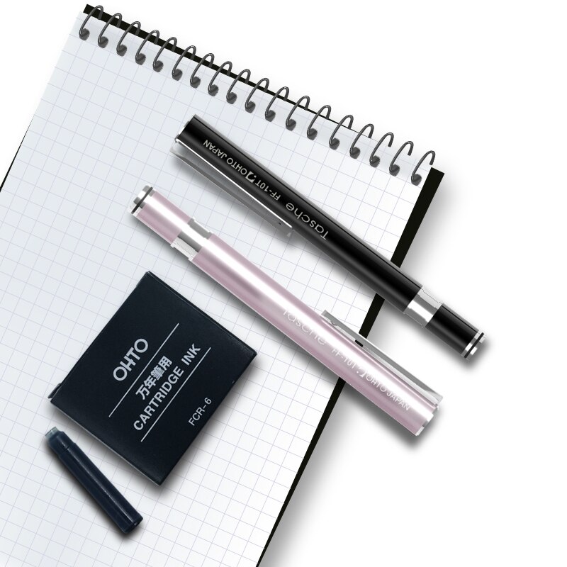Original Japan OHTO FF-10T Tasche Fountain pen Mini short student pen Small and exquisite Signature pen Stationery Supplies