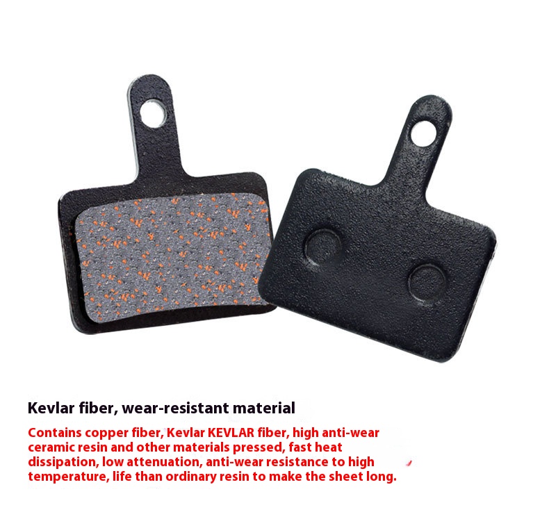 1 par de pastillas de freno de disco hidráulico de bicicleta semimetálica, piezas de bicicleta de montaña MTB, pastilla de freno de disco de resina para BB5 M355 M446