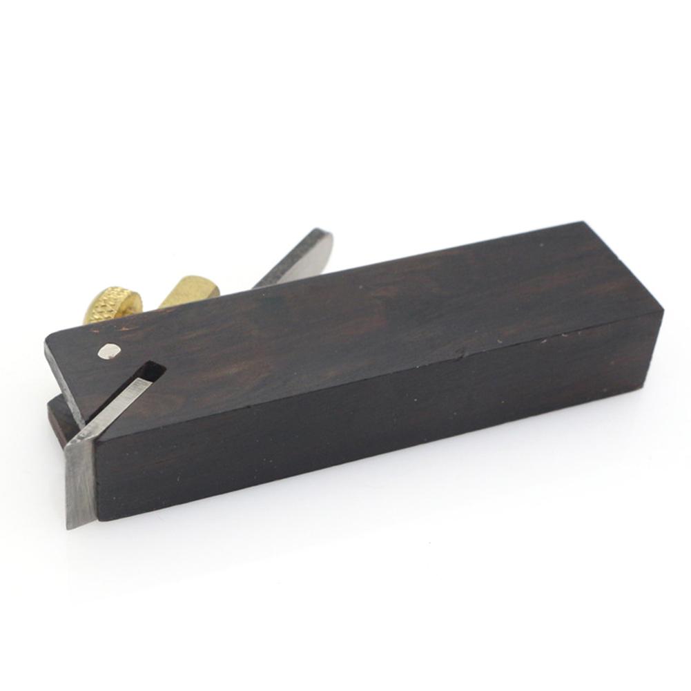 Mini bois main avion facile à utiliser ébène outil de travail du bois Durable Angle plan Luthier outil violon faisant charpentier outil