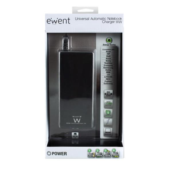 Notebook Lader Ewent EW3966 90W