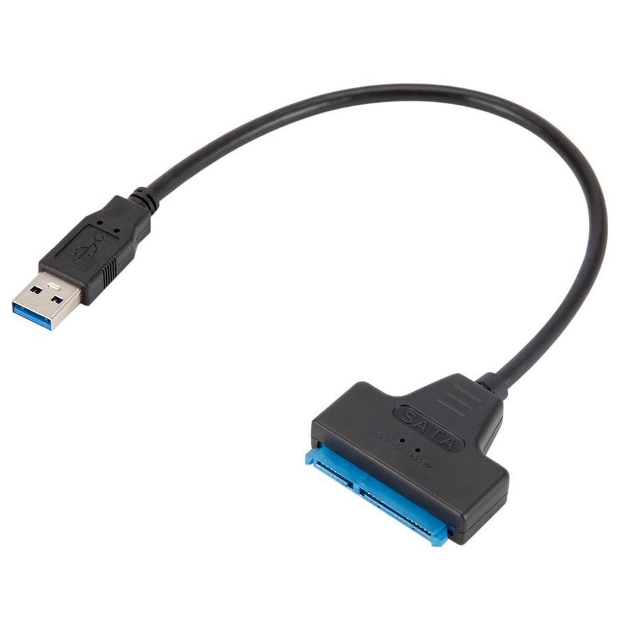Grwibeou usb 3.0 sata cabo sata para usb adaptador suporte 2.5 polegadas externo ssd hdd disco rígido 22 pinos adaptador de cabo sata