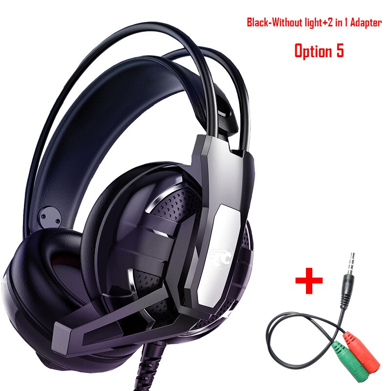 PS4 Gaming Hoofdtelefoon 4D Stereo Rgb Licht Koptelefoon Video Game Headset Met Microfoon Voor Xbox One/Laptop/ pc Tablet Gamer: Option5