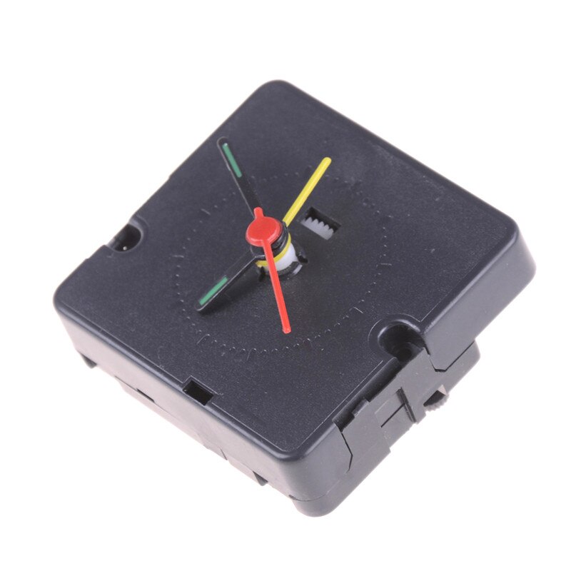 1PCS Black Quartz Alarm Clock Movement Mechanism DIY Replacement Part Set