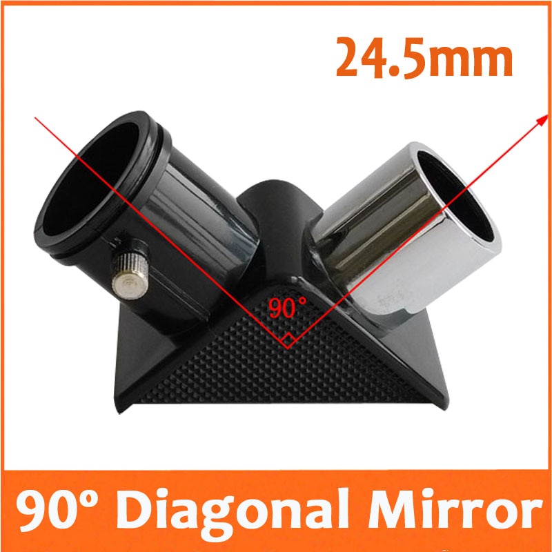 Astronomical Telescope Focusing Focus Multiplier Eyepiece 24.5mm Refraction General 90 degree Zenith Reflector