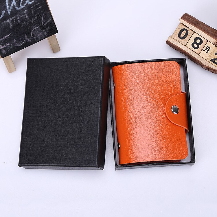 1PC Useful Card Pack Wallet Card Holder Colorful 24 Card Slots