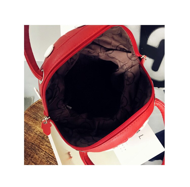Creatieve Paddestoel Vorm Handtassen Voor Vrouwen Mode Portemonnees Cartoon Schoudertas Vrouwelijke Crossbody Tassen Emmer Zak