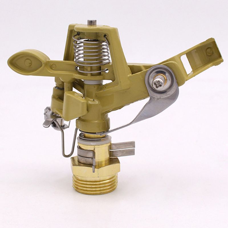 Multipurpose Auto-rotate Copper Rotate Water Sprinkler Spray Nozzle Connector