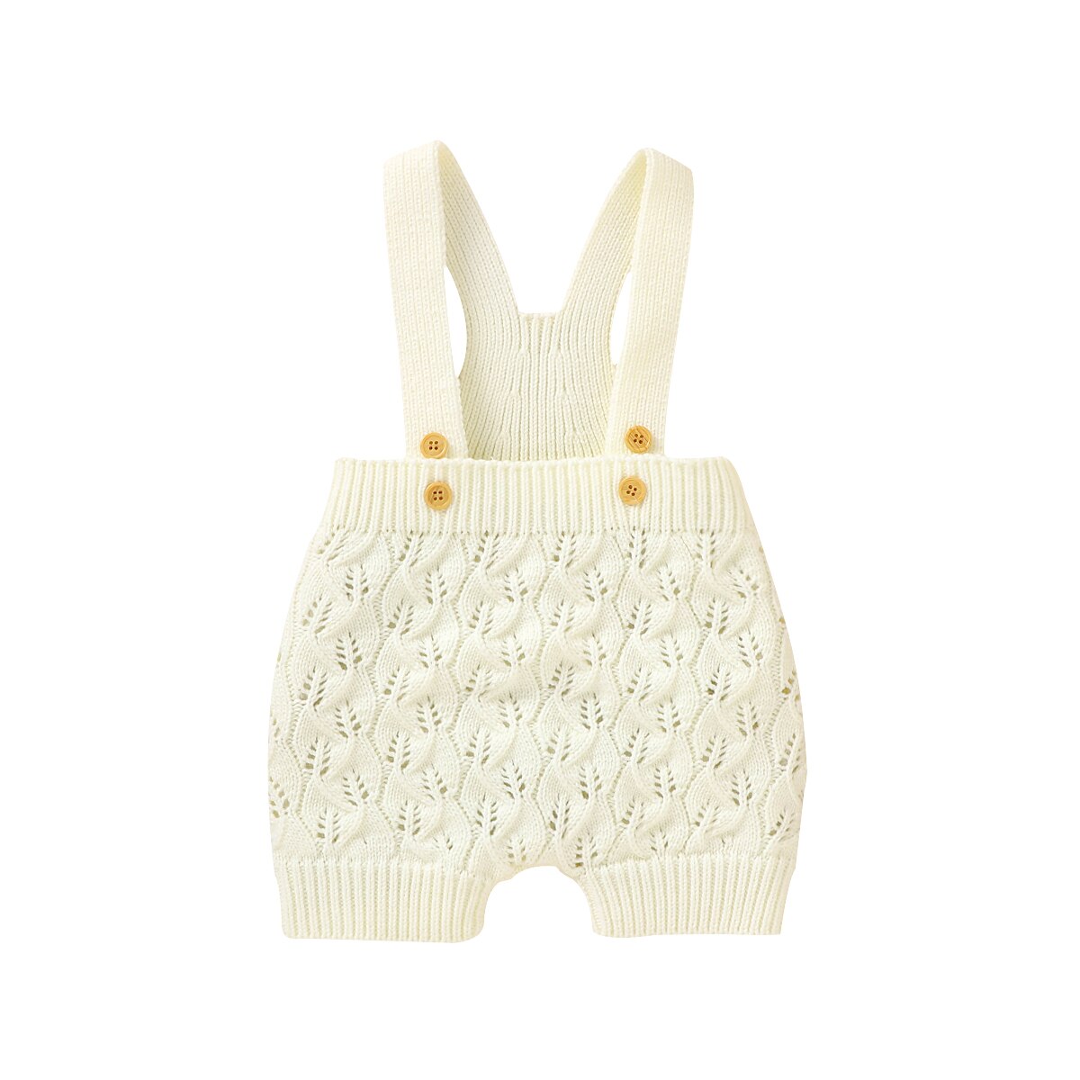 Salopette en tricot sans manches pour bébés, barboteuse une pièce de couleur unie, vêtements d'automne pour bébés filles et garçons: WHITE / 12M