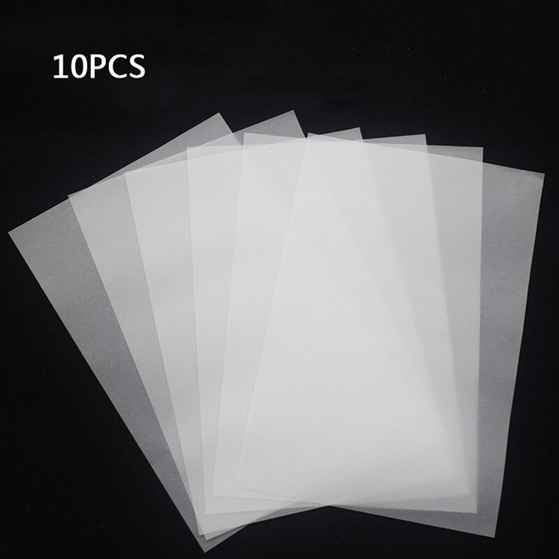 10pcs/Set Tracing Paper Coated Carbon Paper DIY Handmade Cloth Embroidery Papers Fabric Drawing Tracing Copy Paper: B