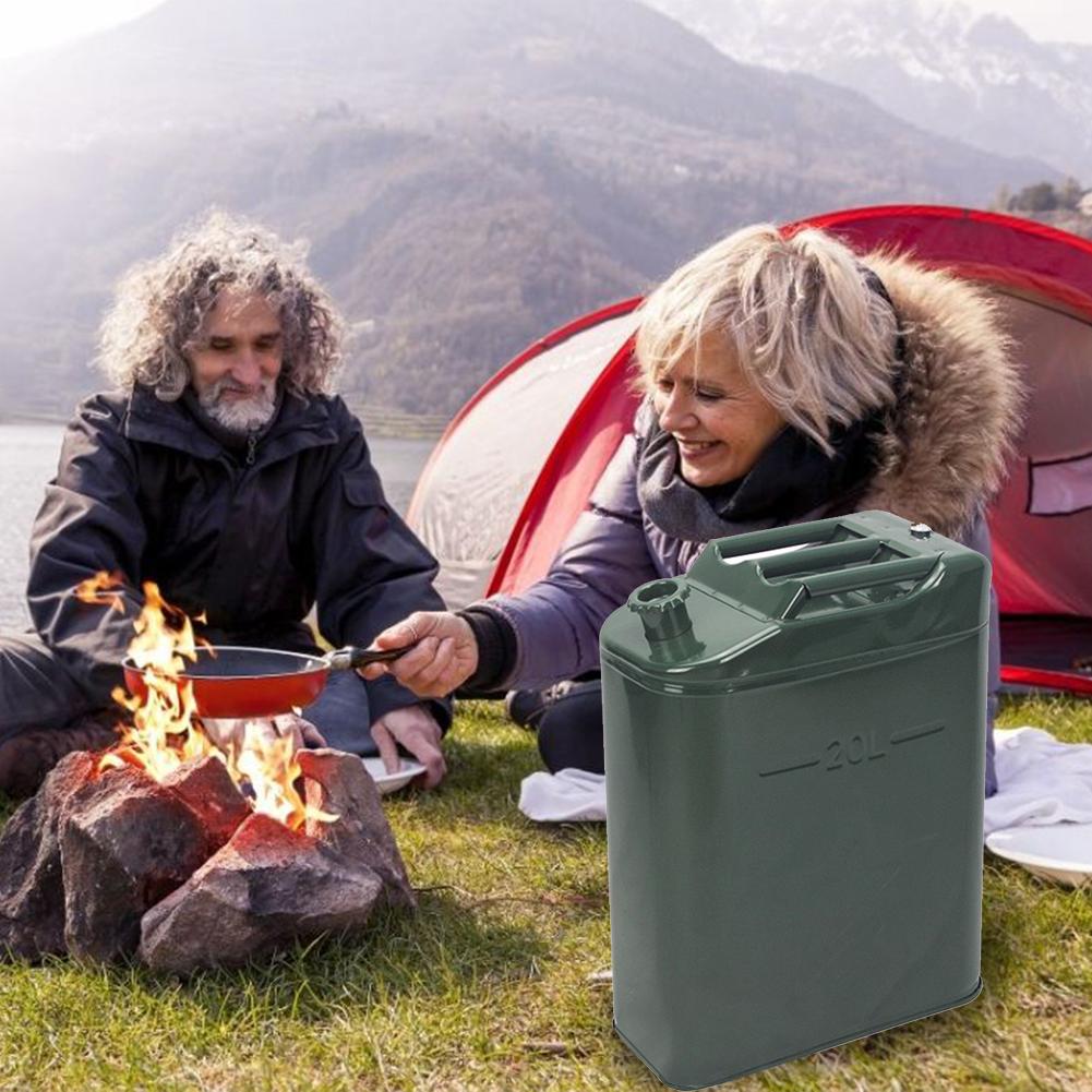 5/10/15/20L Iron Oil Drum Car Motorcycle Spare Oil Drum Oil Container For Truck Car Accessories