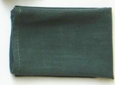 3 stk / pakke 30 x 40cm viskestykke serviet serviet køkkenhåndklæde servietter rengøringshåndklæde fade håndklæde linned med slubgarn: Grøn