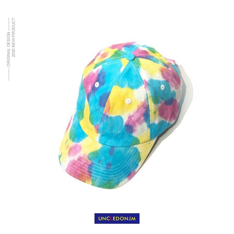 Uncledonjm Snapback Hoeden Baseball Cap Hoeden Hiphop Hoeden Voor Mannen Vrouwen Gorras Gebogen Rand Hoeden Tie Geverfd Cap D4454