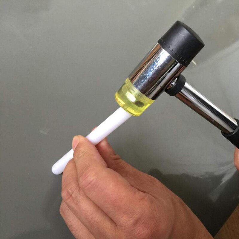 LMDZ 22cm Double-Faced Soft Mallet Rubber and Nylon Faced Hammer Mallet for Home Improvement Glazing Window Beads Tool Hand Tool