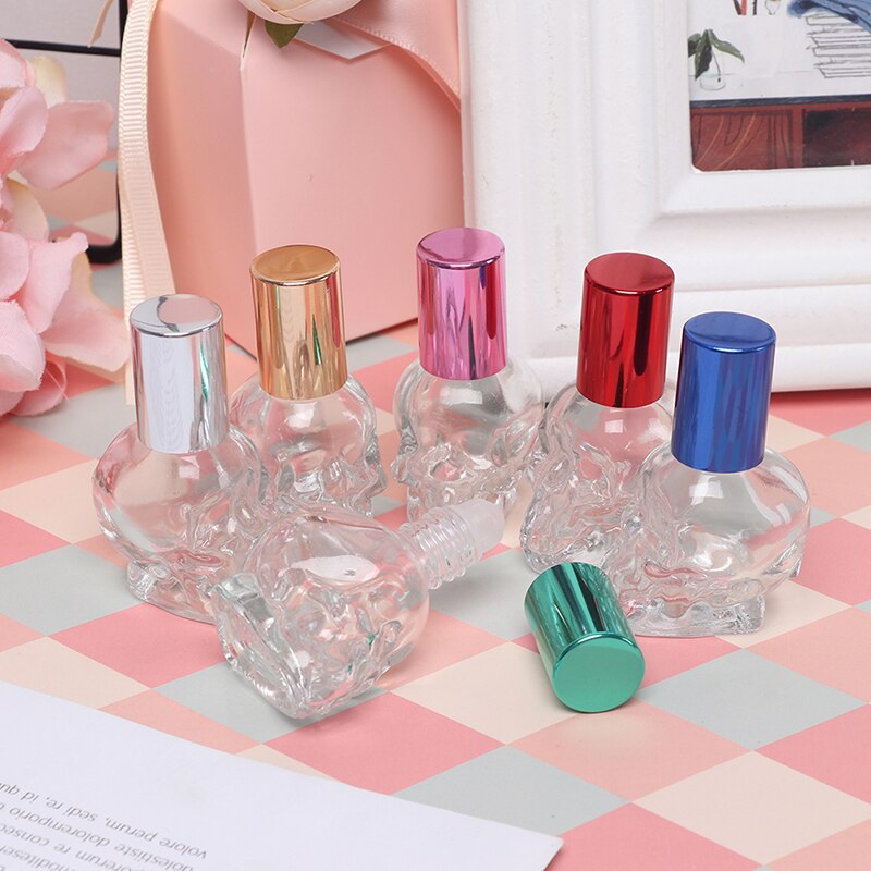 Mini Essentiële Olie Stalen Roller Glazen Parfumflesjes Goud Zilver Zwart Reiziger Lege Hervulbare Flessen Opslag Container