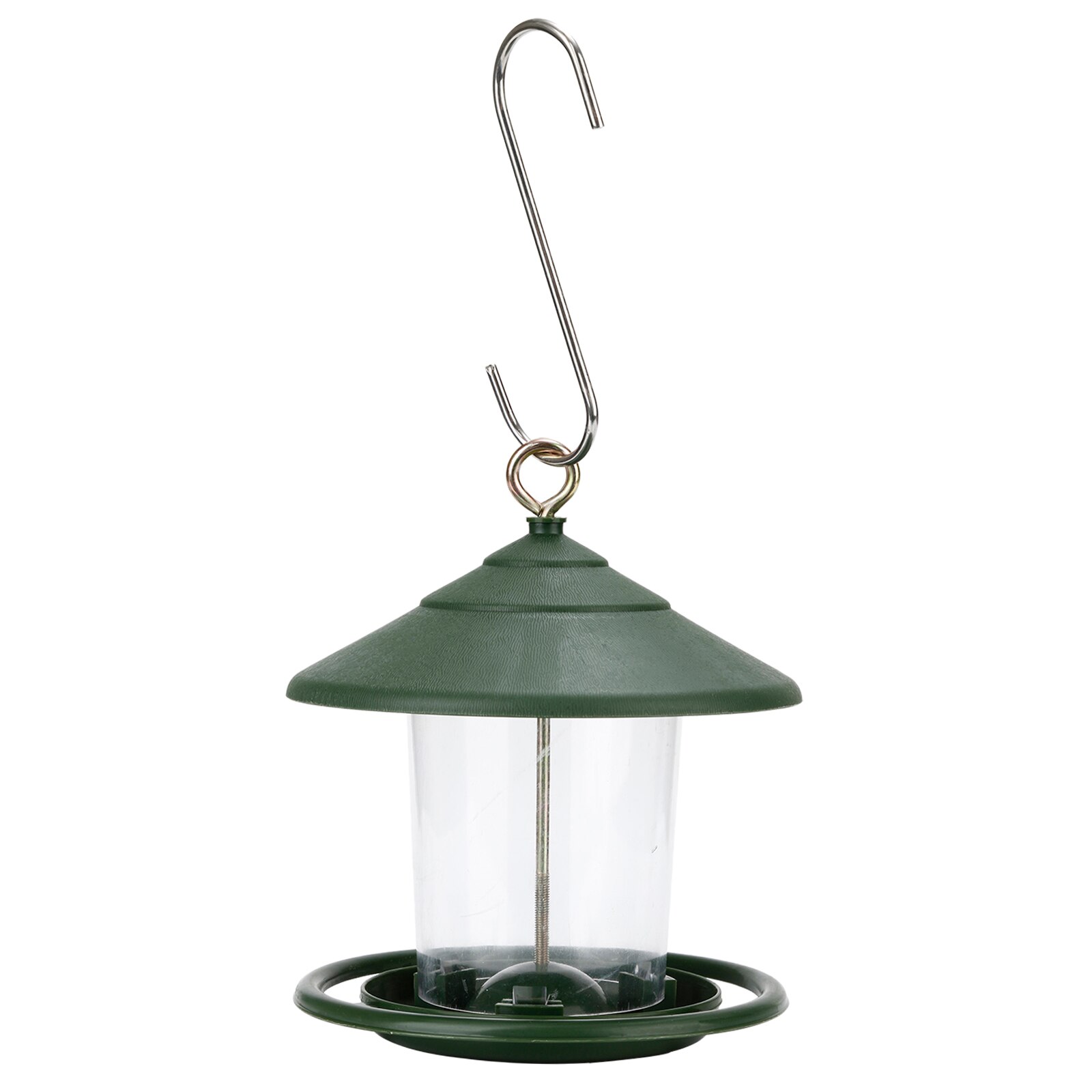 Bird Feeder Lightweight Waterproof ing Outdoor Gazebo Shaped Automatic Garden Yard Decor