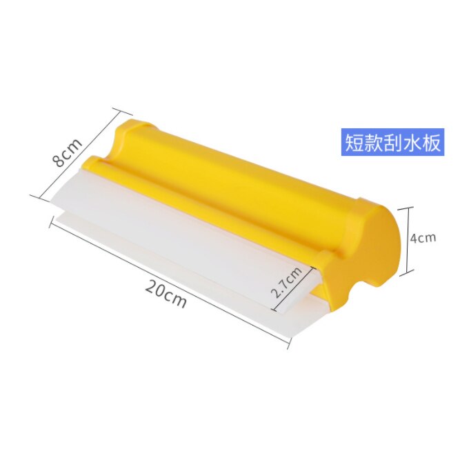 Double-row Silicone Wiper Blades for Car Window Wipers, In-line Window Wipers, Car Wash Wipers Do Not Damage the Glass: Orange