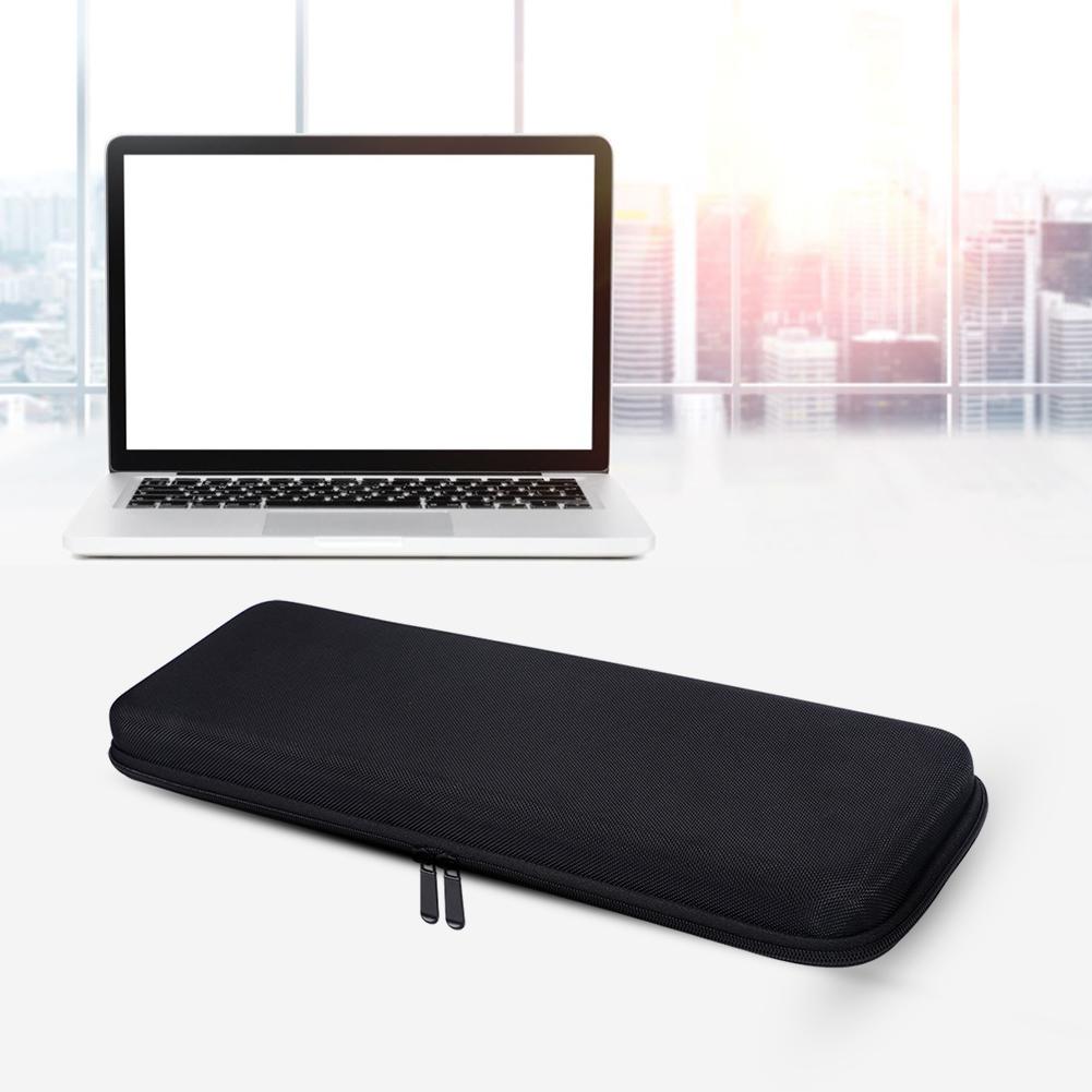 Hård eva rejsetaske bærbar stødsikker, støvtæt og vandtæt opbevaringspose til logitech mx-taster avanceret tastatur