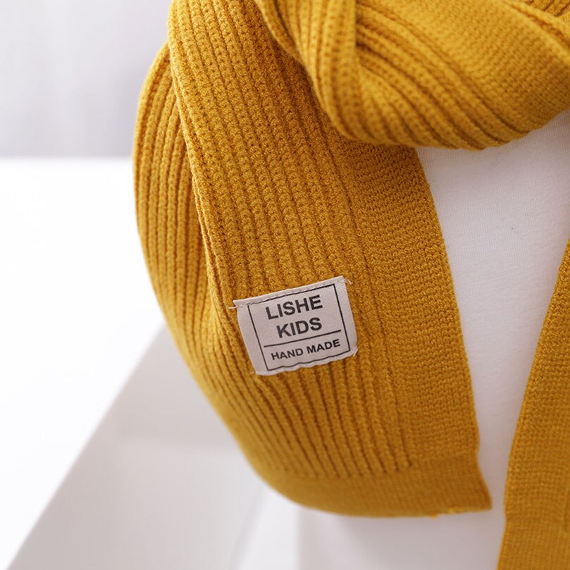 freundlicher schal Baby jungen und mädchen lange schal freundlicher gestrickte Winter warme schals halstuch шарф детский