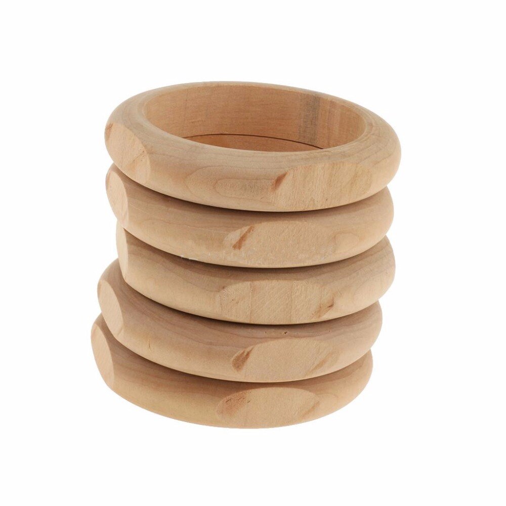 BG012 Prijs Goede Hout Gemengde Diy Onafgewerkte Houten Armbanden Armband Oorbellen Set Smart Sieraden