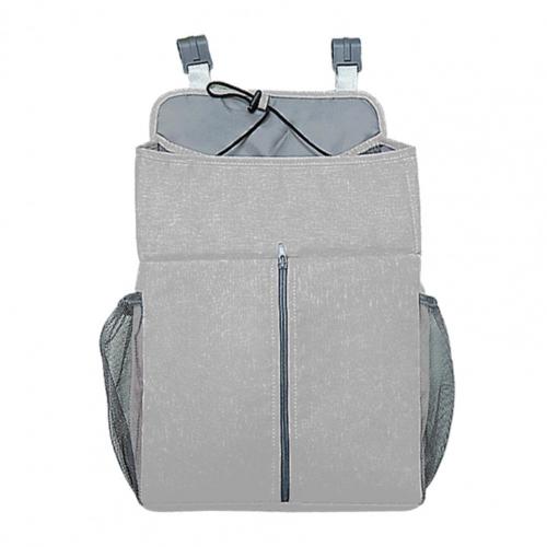 Kleinkind Multi-Funktion Lagerung Tasche Bett Organizer Große Kapazität Wasserdichte Flachs Nacht Hängende Lagerung Tasche für Baby Liefert: grau