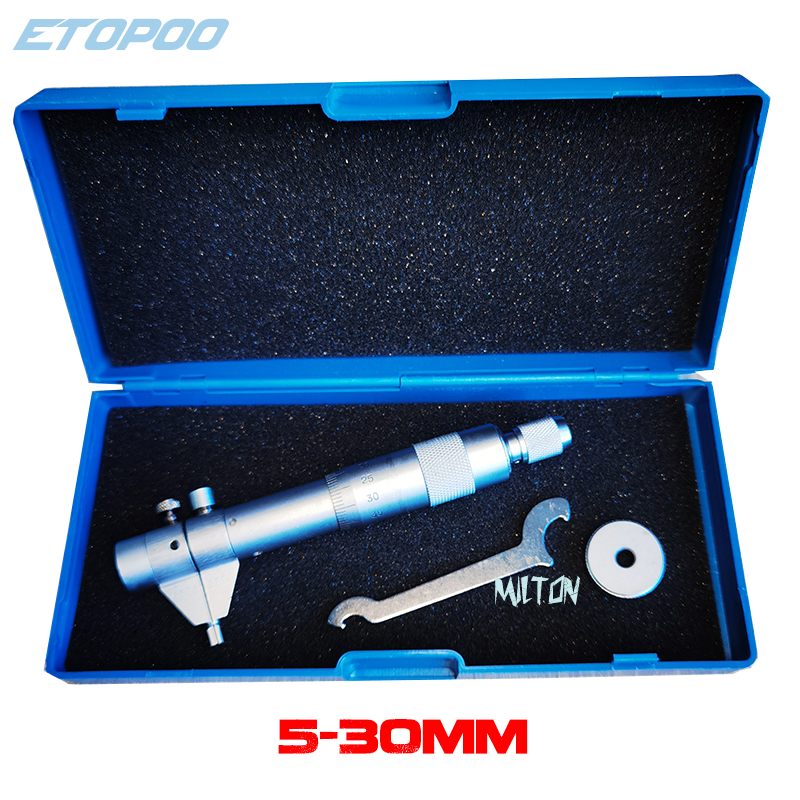 Inside Micrometer Internal Diameter Metric Screw Carbide Gauge Precision Measuring Instrument Internal Diameter Gage Gauge Tools: 5-30mm