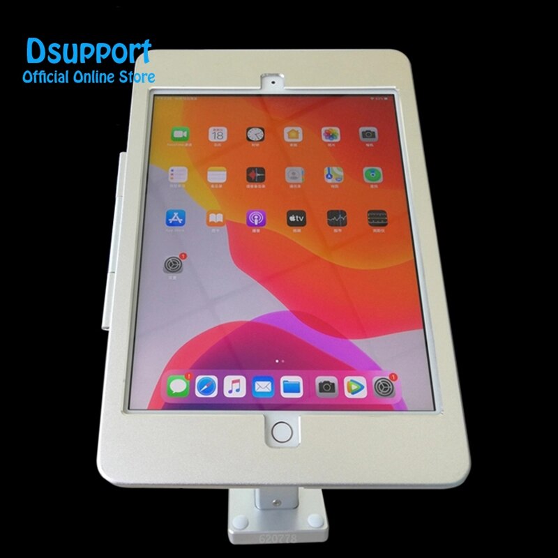 Fit for Ipad 10.2/10.5 pro Desktop &amp; Wall Mount Anti-Theft Case with Security Stand Holder Lock &amp; Rotate Display