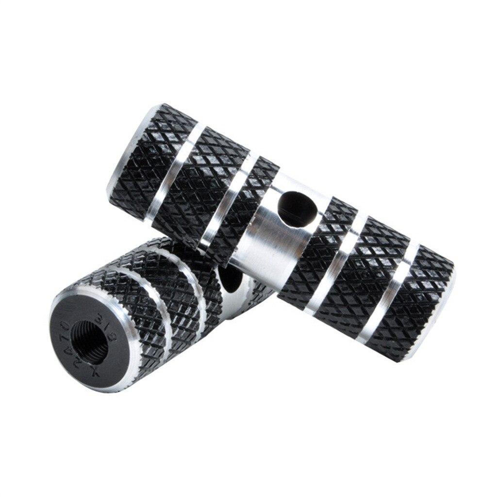 2 uds bicicleta eje de pedales pie resto clavijas Anti-deslizamiento trasero pies pedales BMX bicicleta ciclismo accesorios de bicicleta de Pedal Para Bicicletas #40