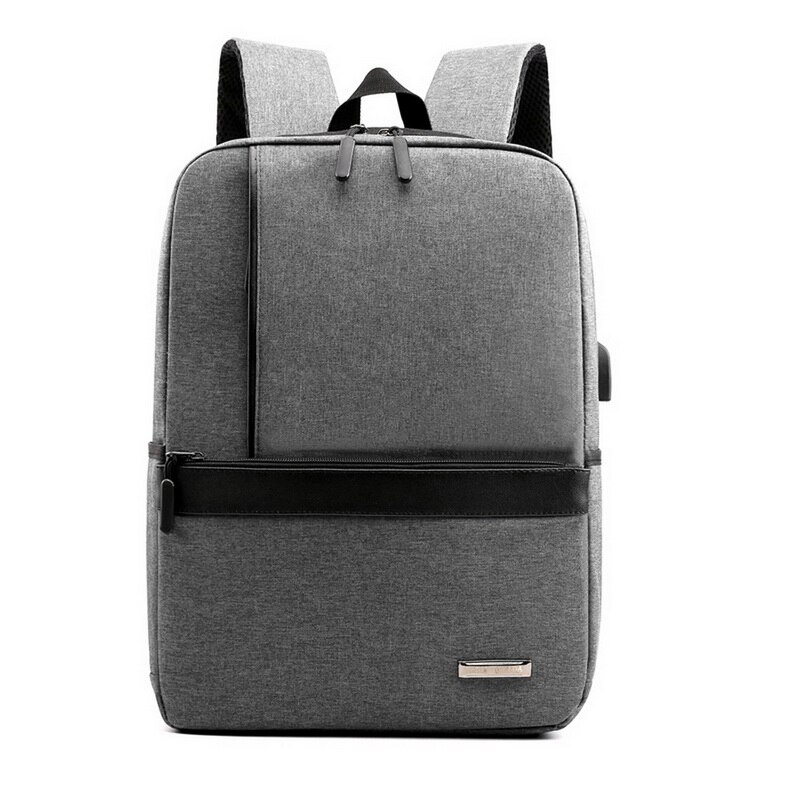 Mode Mannen Rugzak Slanke Laptop Rugzak Kantoor Bagpack Mannen Zakelijke Tas Unisex Ultralight Rugzak Dunne Rugzak