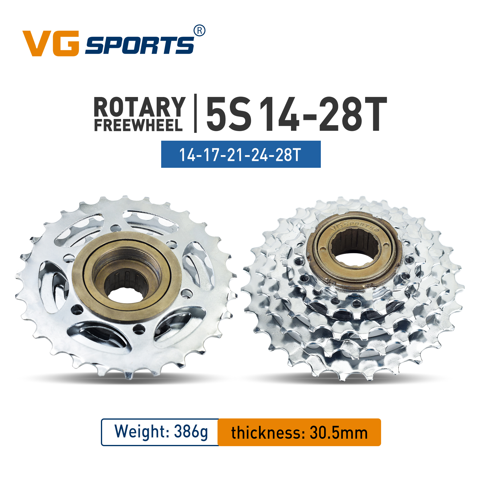 VG Sportfiets Tandwiel 5/6/7/8/9/10/11 Speed Draad Vrijloop 14-28T 13-28/32T 11-32/36T Tandwielen Compatibel met roterende Hub
