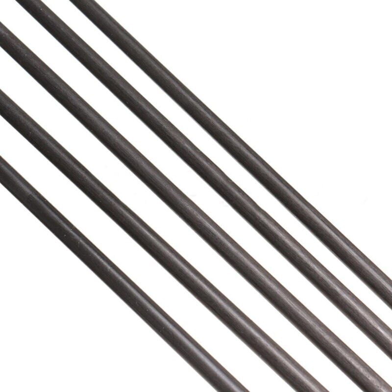 5 PCS carbon fiber rod carbon fiber tube 500mm diameter 2mm used for aircraft matting rod tools