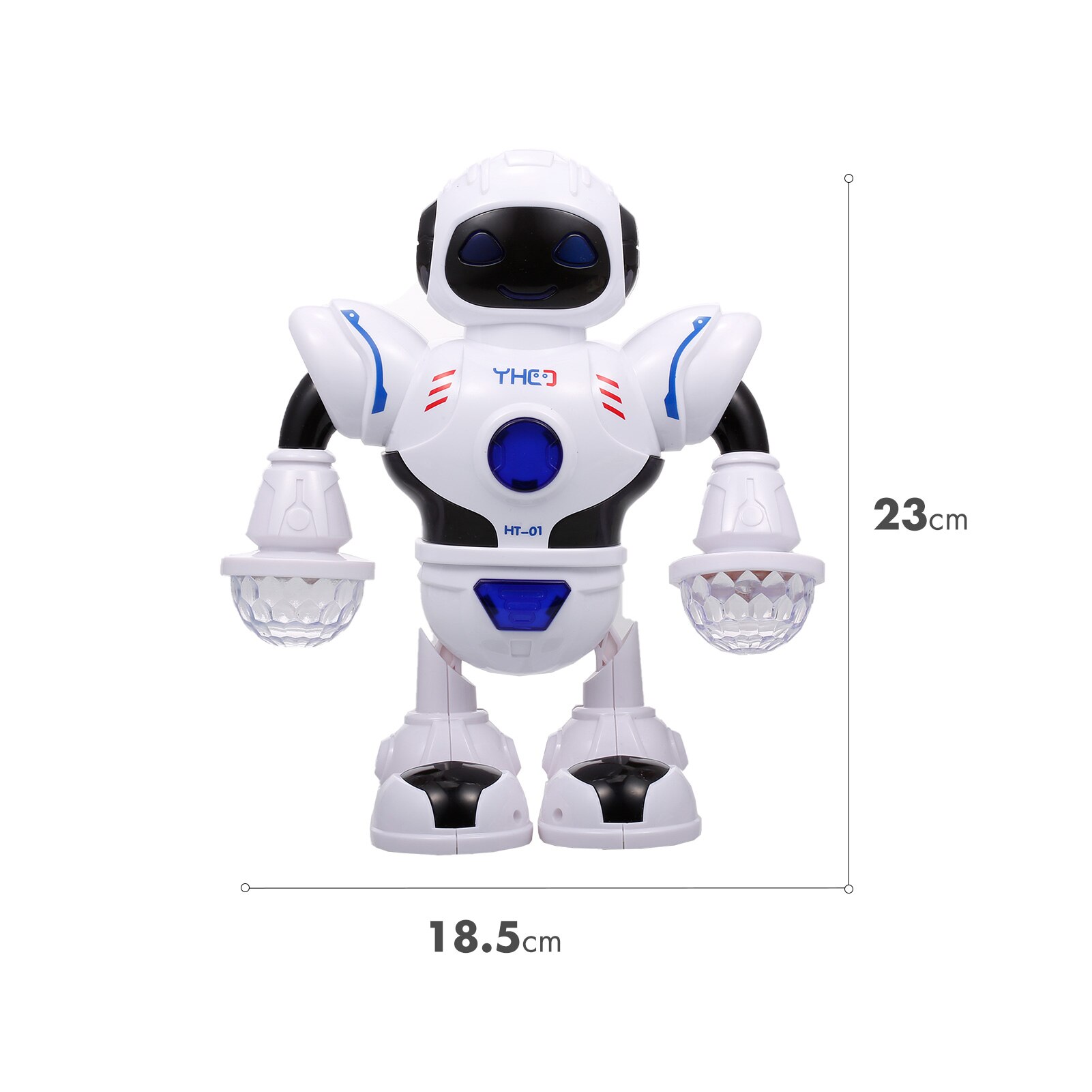 Elektronische Dansen Robot Voor Kinderen Mini Robot Speelgoed Met Kleurrijke Knipperende Lichten Cool Geluiden Voor Jongens En meisjes