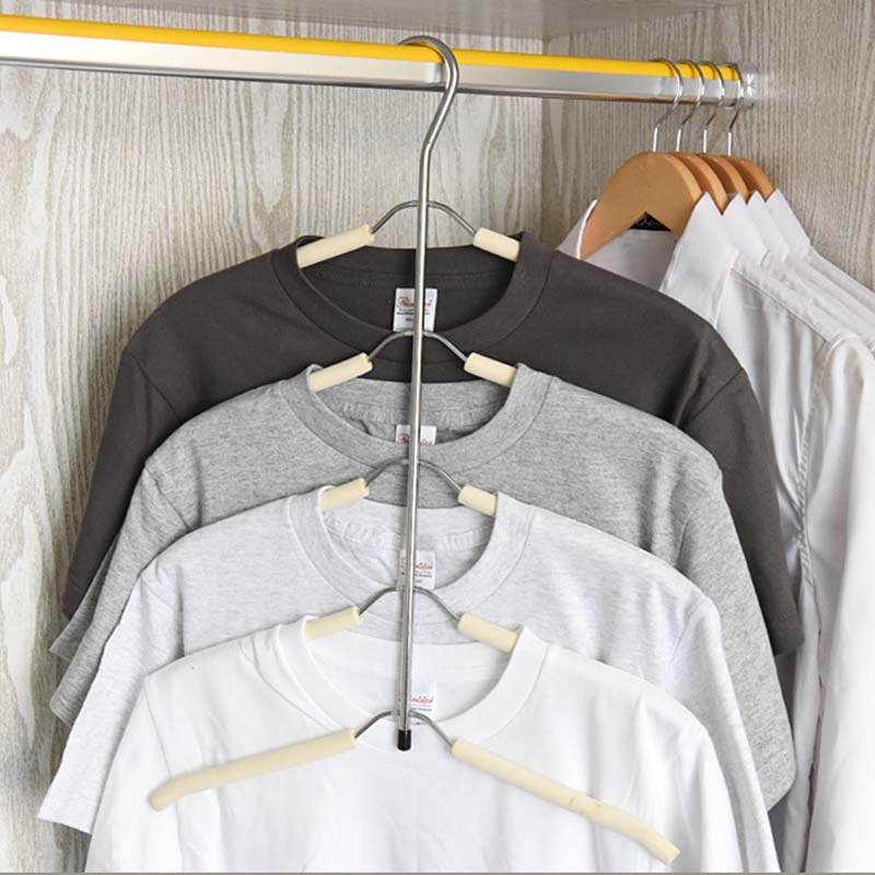 Clothes Hanger Clothing Organizer 1PC Multi Layers Cloth Hanger Hook Hangers Clothes Holder Rack Perchas