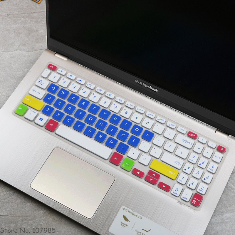 15.6 inch Silicone Keyboard Protector Cover Skin For ASUS VivoBook 15 X515MA X515EP X515JP X515JF X515J X515 MA EP JP JF J: Candyblue