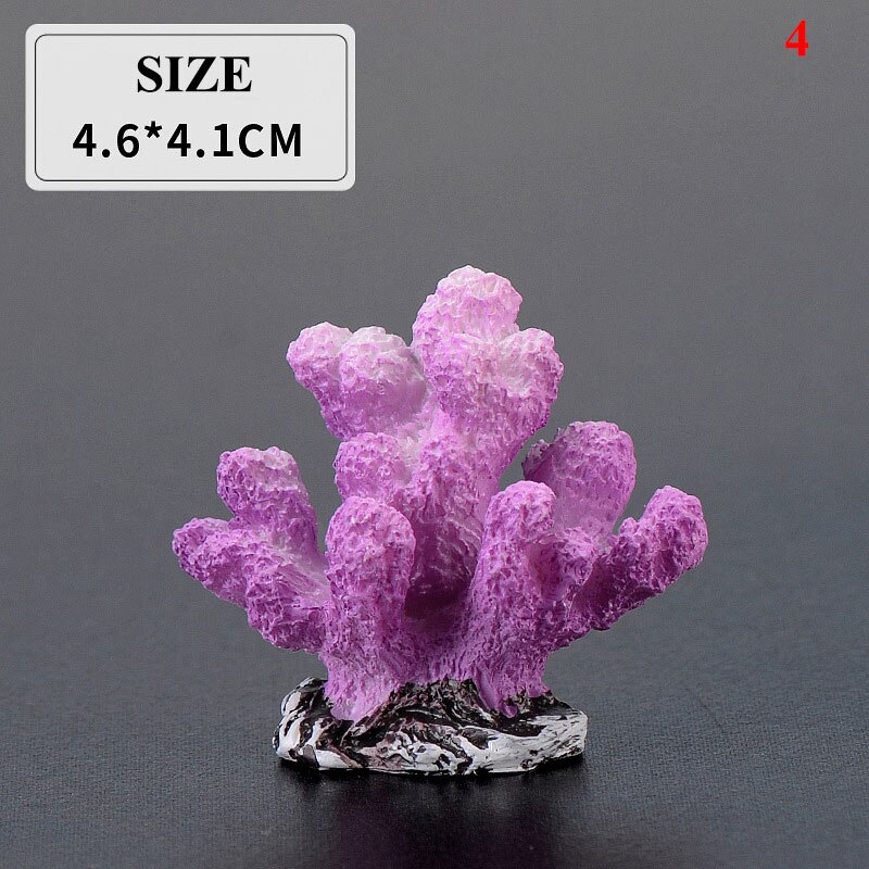 1 stuk kleurrijk kunstmatig koraalrif aquarium decoratie aquarium koraalsteen landschapsarchitectuur ornament diy accessoires