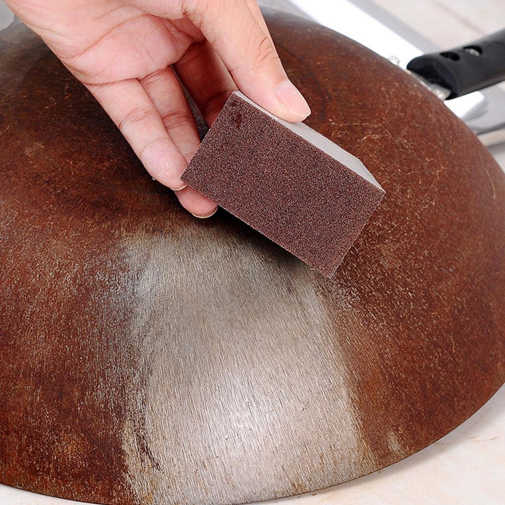 Sponge Eraser Removing Rust cleaning Emery sponge Multifunction Melamine sponge kitchen Pad Cleaning M8C2