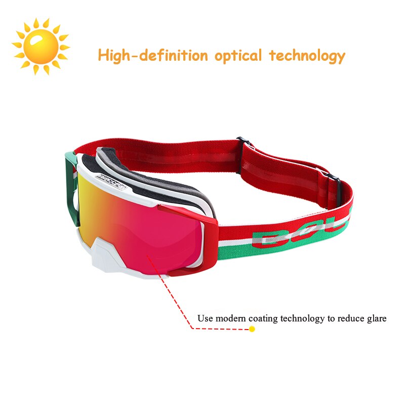 Gafas de sol para motocicleta, lentes protectoras de seguridad para Motocross, casco de visión nocturna MX, gafas de conducción para conductor