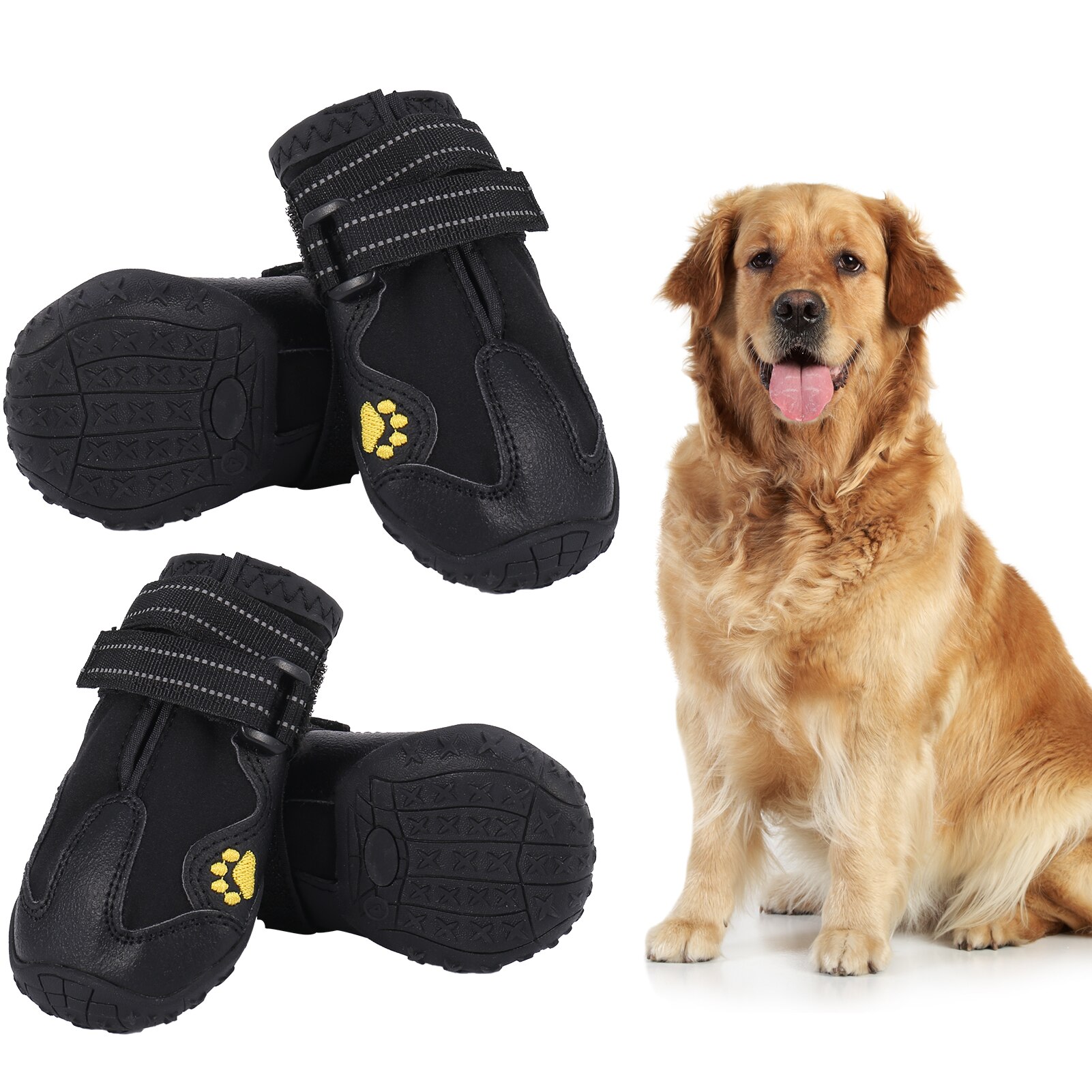 Cool Pet Dog Shoes Waterproof Snowfield Outdoor Sp... – Grandado