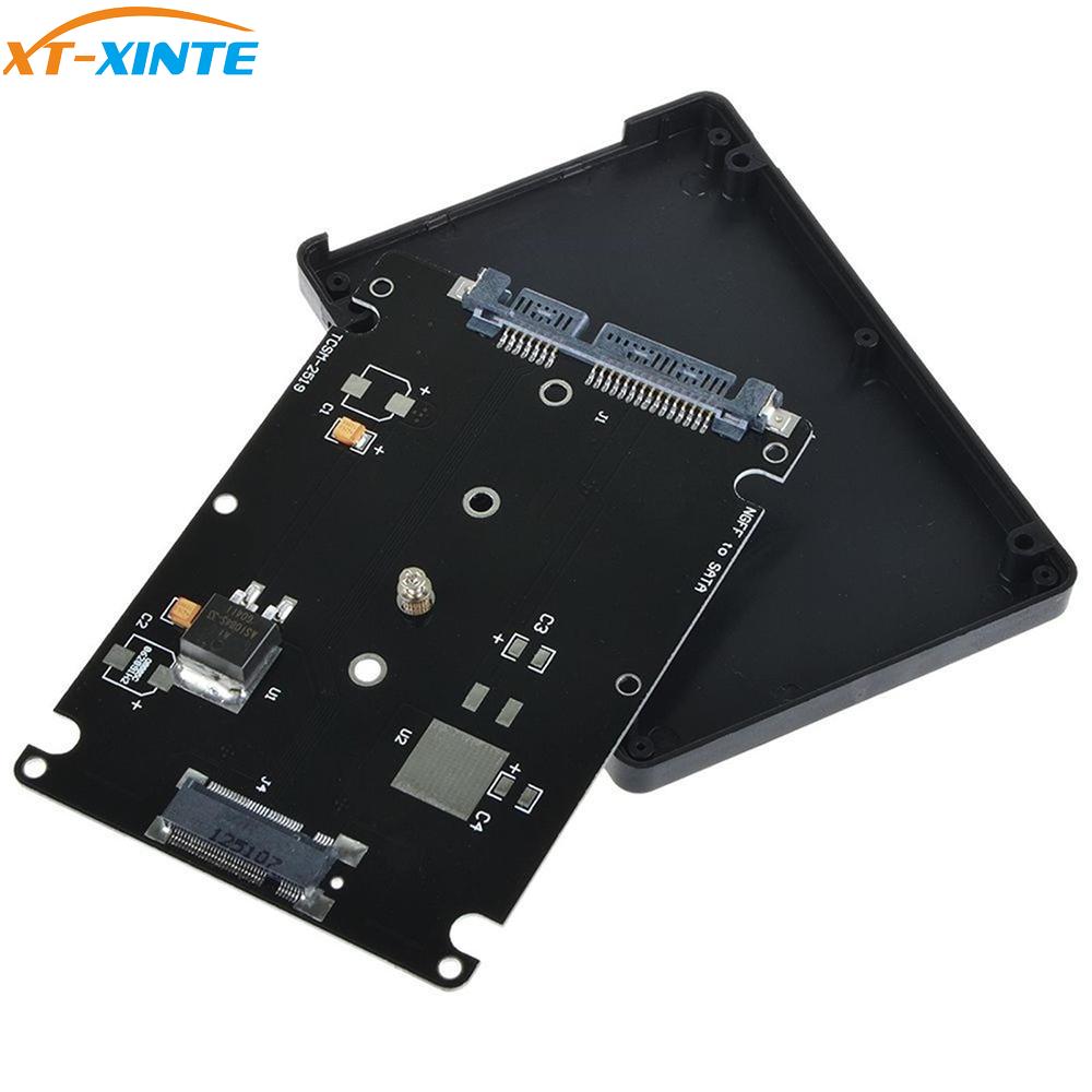 XT-XITEN M.2 NGFF (SATA) Adapter To 2.5 inch SATA3 Adapter Card 7mm Thickness Enclosure M.2 SATA SSD To Desktop/Notebook