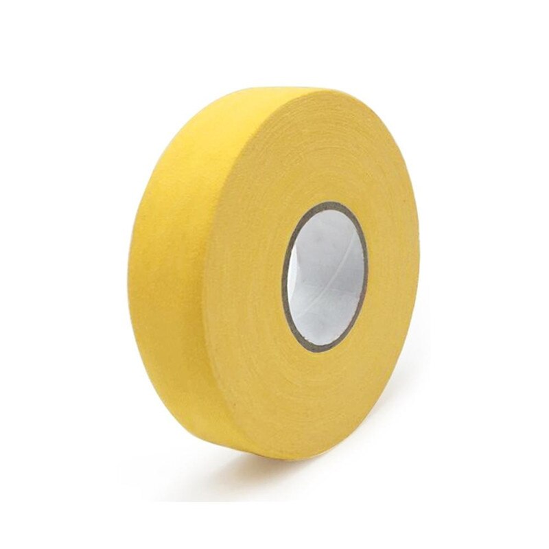 1 stk hockey tape hockey stick tape ishockey beskyttelsesudstyr cue skridsikker tape: Gul