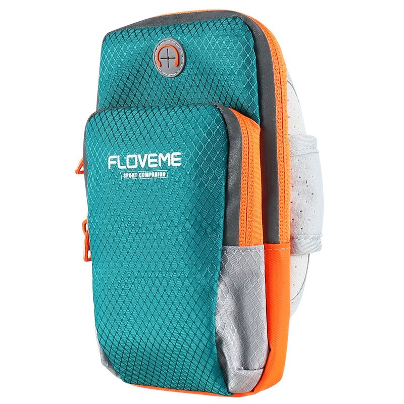 Floveme Universal Phone Bag Gevallen Voor Iphone 11 Pro Max Sport Running Arm Band Voor Samsung Huawei Xiaomi Mobiele Telefoon pouch Tassen: Blue