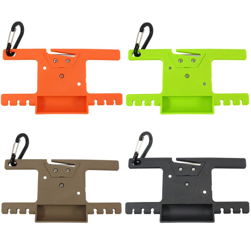 Spool Tool Paracord Organizer with Tidy Holder Parachute Cord Winder Carabiner G99D