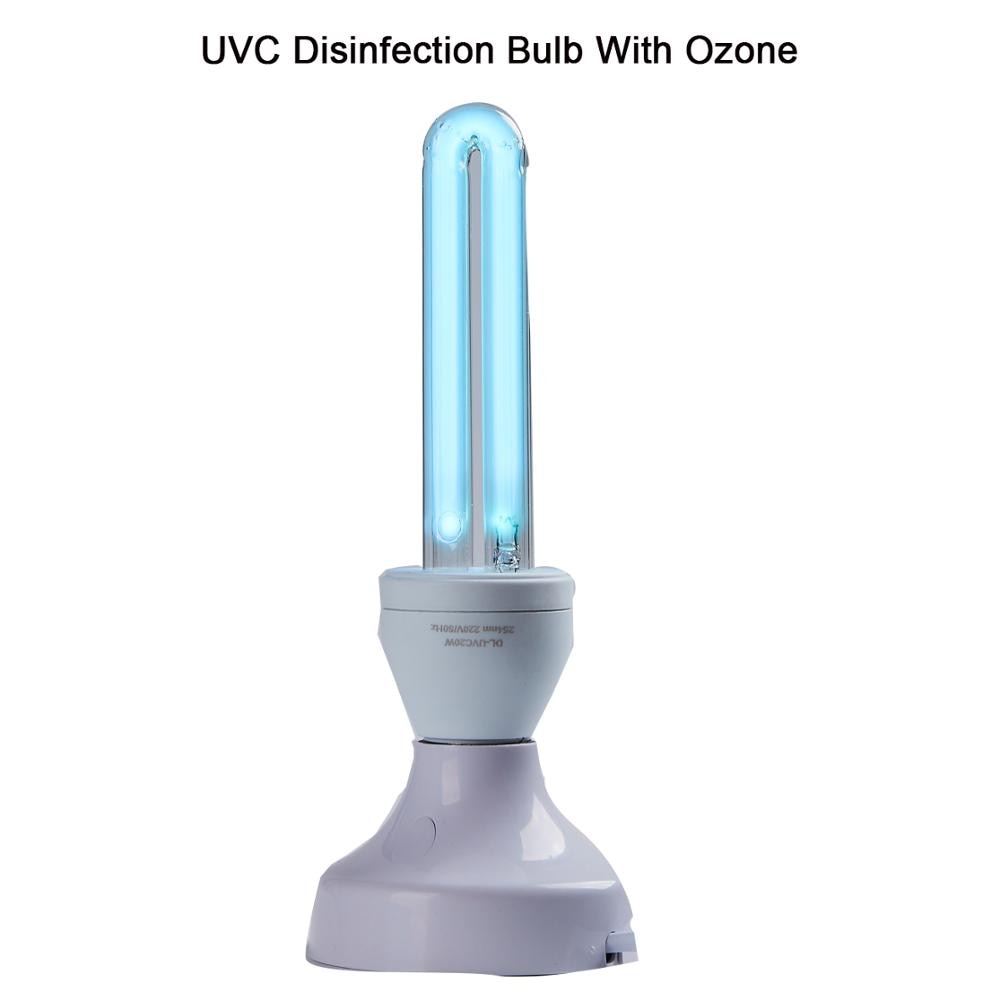 Ozone Generator 254nm Far Uvc Sterilizer Lamp Germicide Bulb Hospital School Home Use