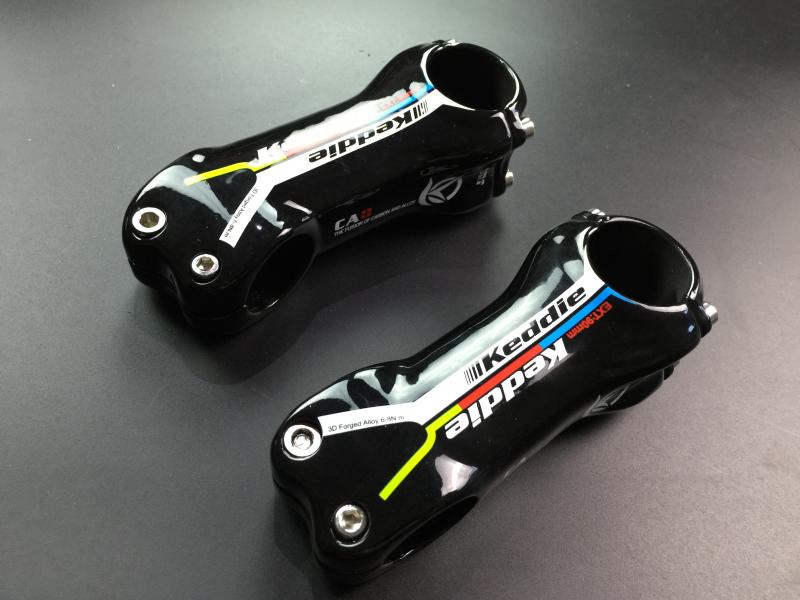 Keddie ud full carbon fiber fietsstuurpen race/mtb carbon stuurpen fietsonderdelen hoek 6/17 graden