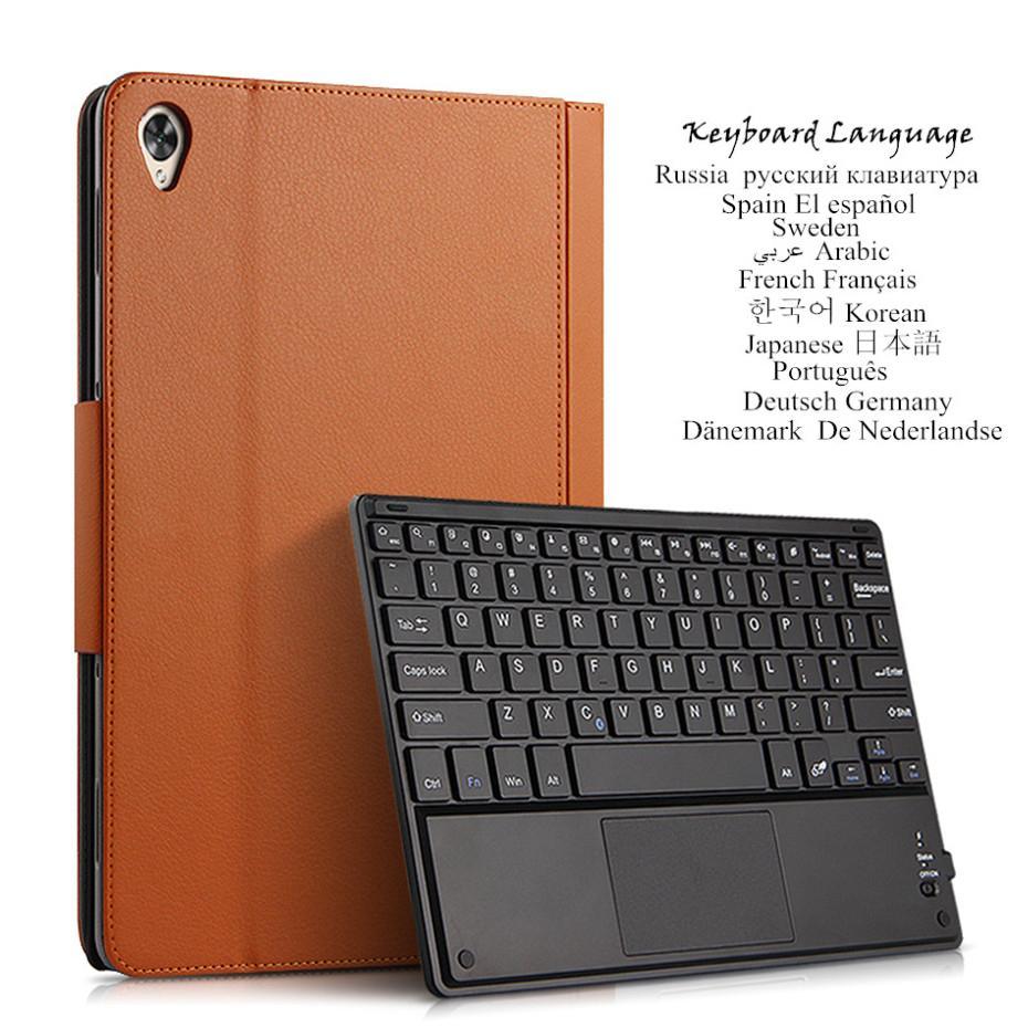 for Huawei MediaPad M6 Pro M6 10.8'' Case VRD-L09 SCM-AL09 W09 Bluetooth Keyboard PU Leather Tablet Cover Multilingual Language