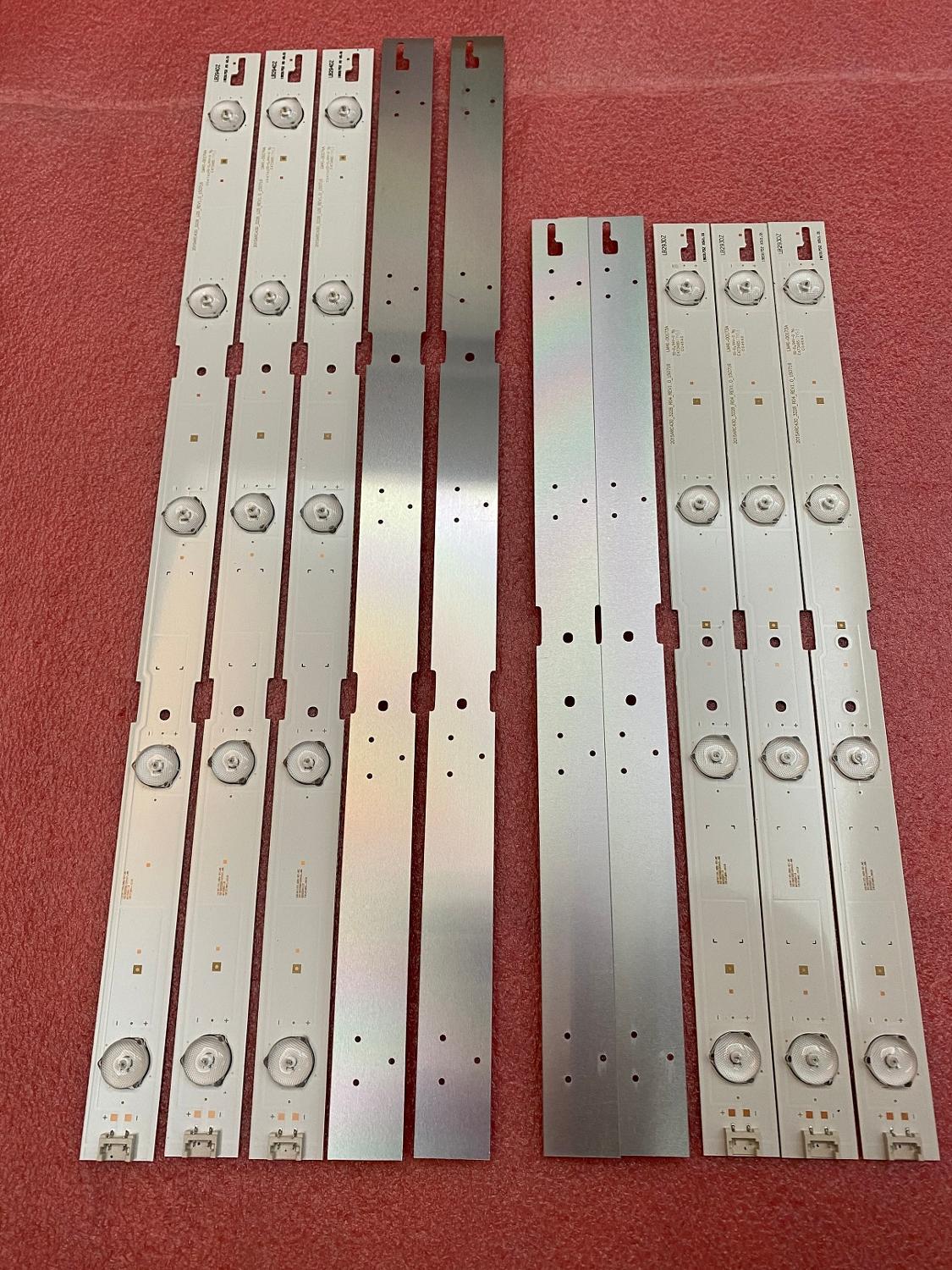 LED Backlight Strip For Grundig 43GFB6621 43GFB6622 43GFB6623 43 GFB 6622 6623 6621 IC-B-HWCR43D641R HWCR43D641L 43VLE5537BG