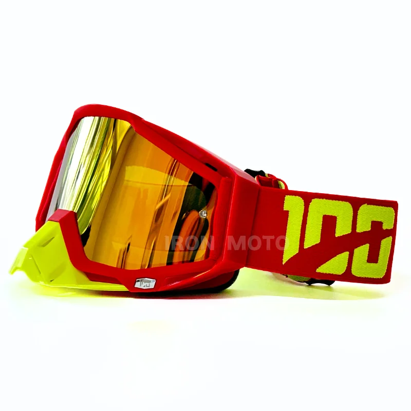 Motorhelm Bril Man Crossmotor MX Bril HD Lens Motocross Bril ATV Motobike Brillen Fietsen Zonnebril Bescherming: Blauw