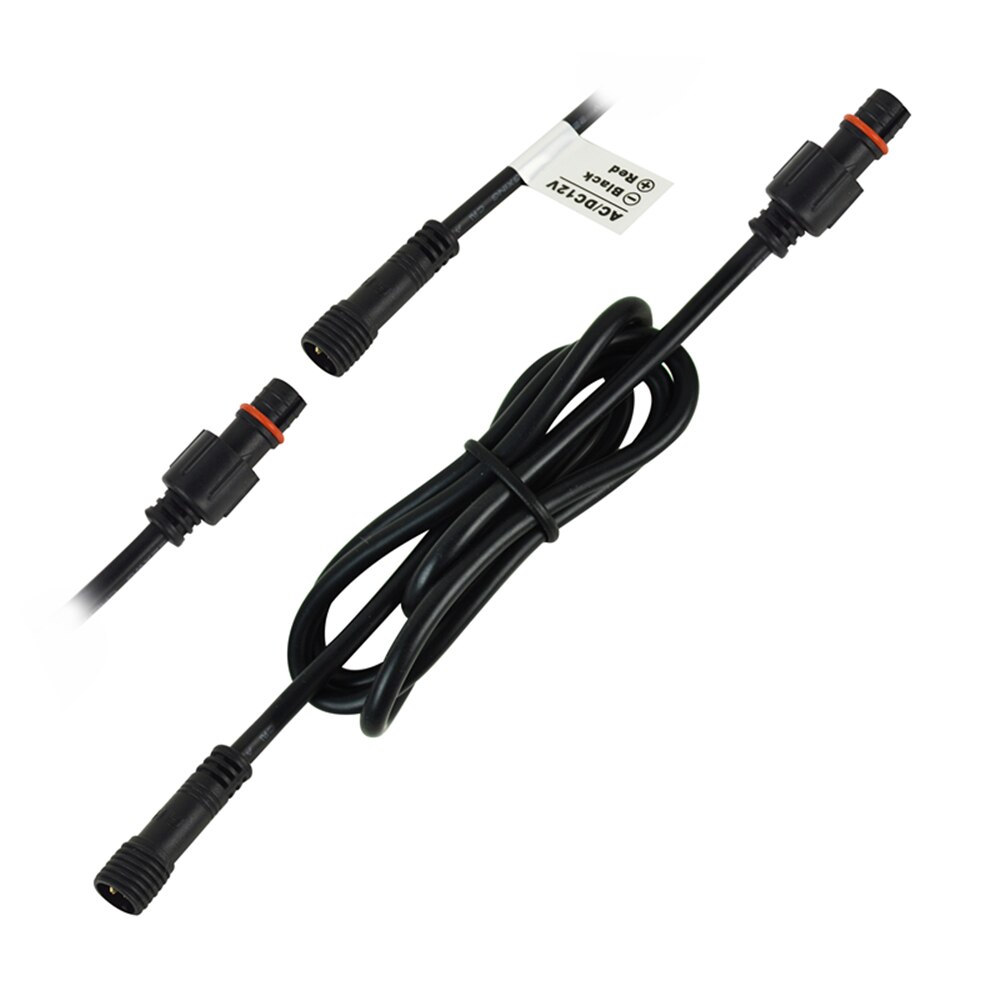 1Meter Waterproof Cord Extension Cable and Shunt Cord: Light Grey