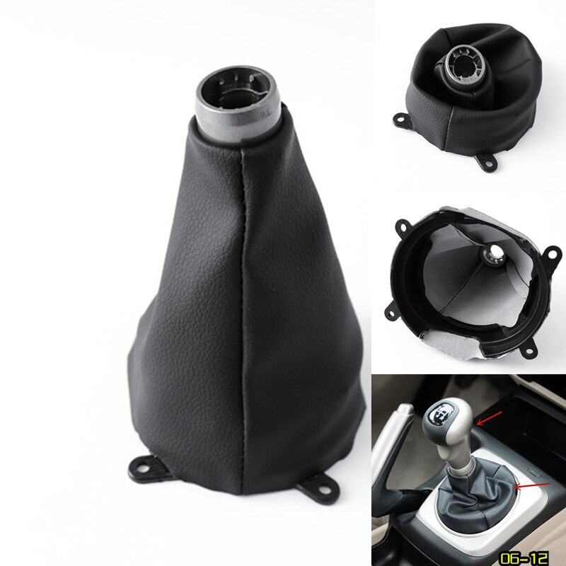 Pomo de cambio de marchas de 5 y 6 velocidades para coche, cubierta de arranque para palanca de cambios, para Honda Civic DX EX LX 2006, 2007, , , ,