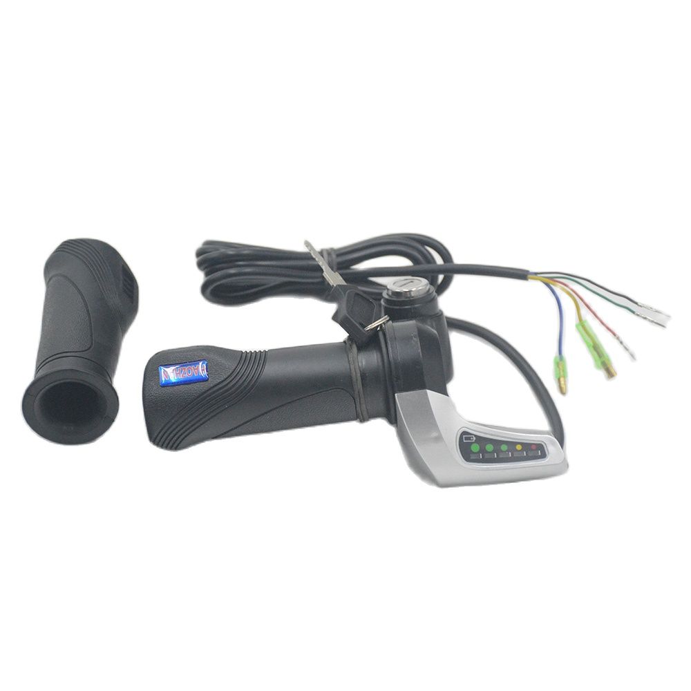 Regulacja prędkości przepustnicy roweru elektrycznego z uchwytem blokady klucza dzieli złączki na 24V 36V 48V