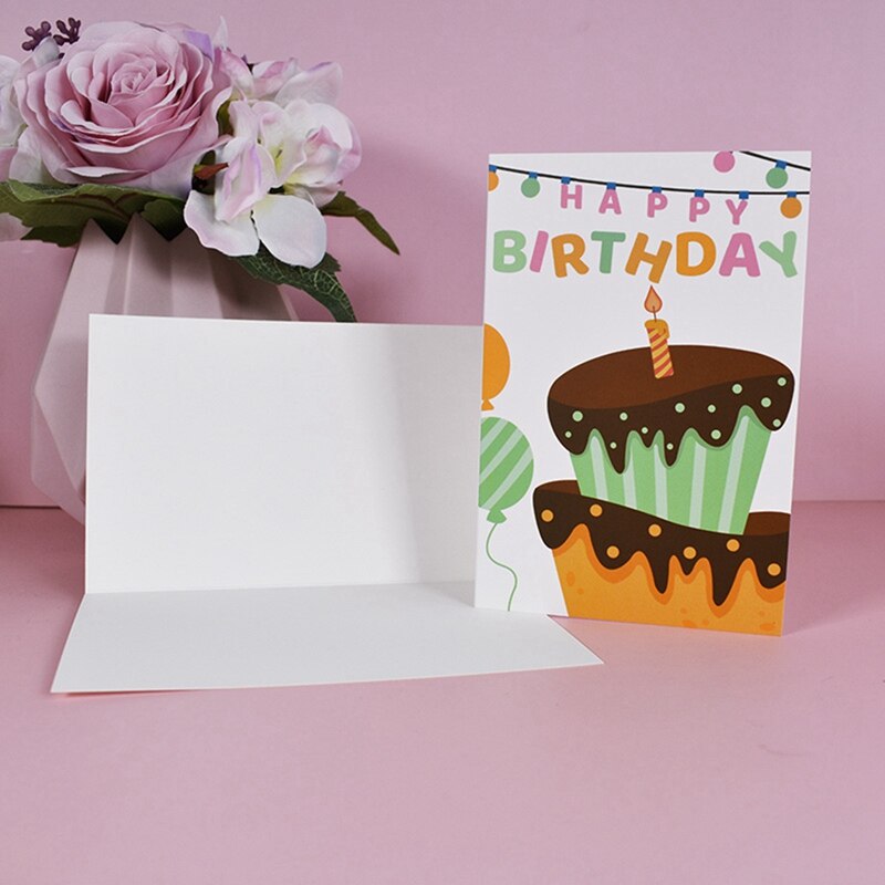 24 Stck Glücklich Geburtstag Karten, Grußkarten Geburtstag Mit Aufkleber Und Umschläge Sortiment-4,3X6,3 Zoll Einzelhandel
